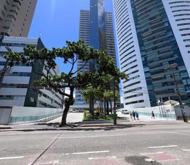 Pina Apartamento | Beira Mar - Flat Beach Class Internacional - Boa Viagem 20º andar