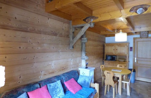 Le Grand-Bornand Apartamento | Bel Appart 2P+Mezz, 40m², Centre Grand-Bornand, 6 Pers, Balcon Sud, 600m Télécabines, Garage - FR-1-458-180