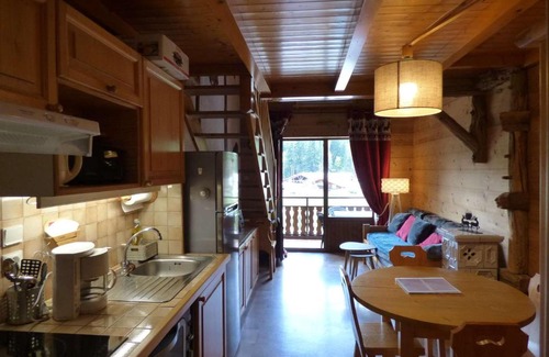 Le Grand-Bornand Apartamento | Bel Appart 2P+Mezz, 40m², Centre Grand-Bornand, 6 Pers, Balcon Sud, 600m Télécabines, Garage - FR-1-458-180