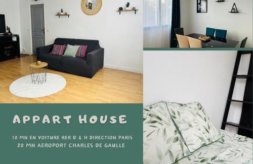 Sarcelles Apartamento | Bel appart house proche paris