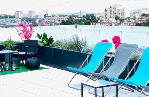 Romainville Apartamento | Bel Appartement Avec Terrasse Privée 86m2