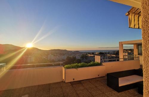 Le Ray Apartamento | Bel appartement T3 au calme avec vue sur Nice