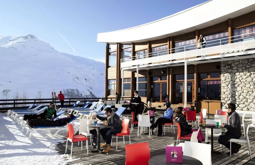 Les Menuires Apartamento | Belambra Clubs Les Menuires - Snow And Heaven - Half board - 2 Rooms Essential 2 Adults and 3 Children with View Impregnable Mountain