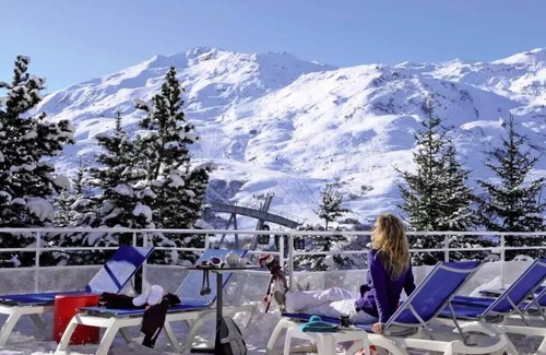 Les Menuires Apartamento | Belambra Clubs Les Menuires - Snow And Heaven - Half board - Essential Room 2 Adults View Impregnable Mountain