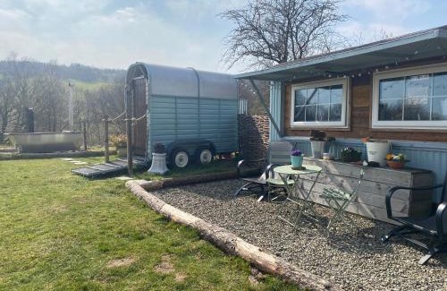 Llanidloes Cabina | Belan Bluebell Woods Shepherds Hut