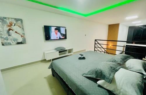 Guayaquil Apartamento | Bellavista Loft Jacuzzi & Balcón a 10min Consulado Americano