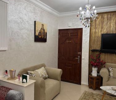 Oulad Khallouf Apartamento | Belle appartement Fnideq Vue sur mer proche de la plage et Ceuta