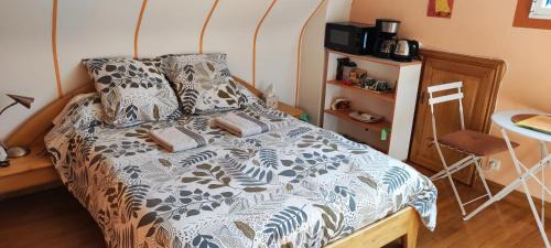 Lannion Casa | Belle chambre sdb privée avec balcon