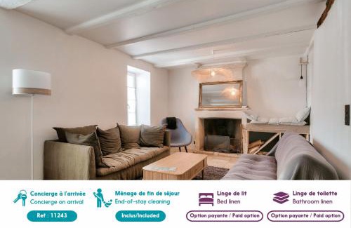Le Bois-Plage-en-Re Casa | Belle maison avec jardin ombragé pour 11