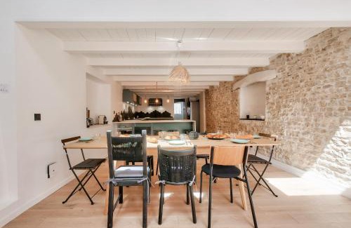 Le Bois-Plage-en-Re Casa | Belle maison avec jardin ombragé pour 11