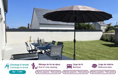 Saint-Guenole Casa | Belle maison pour 8 - 950m de la plage et du port