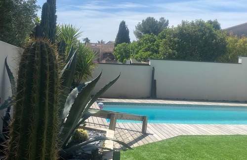 Cournonterral Casa | Belle Villa Avec Piscine en Bord de Garrigue