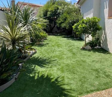 Saint-Cyprien Plage Casa | Belle villa classée 4 étoiles proche plage avec jardin