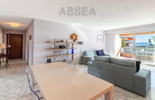 Caucade Apartamento | Belles terres Nice grand appartement vue mer et jardin,piscine
