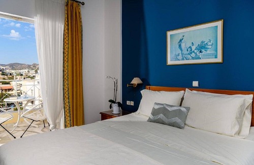 Agios Nikolaos Apartamento | Bellevue Suites Studio 2 with Sea View
