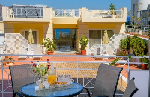 Agios Nikolaos Apartamento | Bellevue Suites Apartment with Pool View