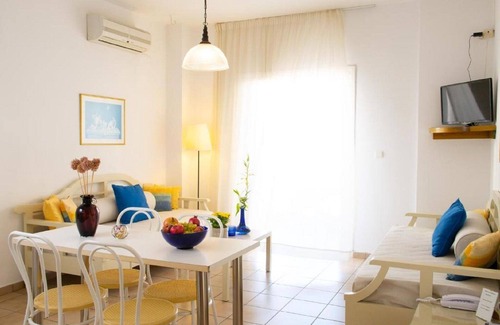 Agios Nikolaos Apartamento | Bellevue Suites Apartment with Pool View