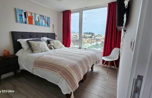 Concon Apartamento | Bello Dpto Lomas del Mar, Concón