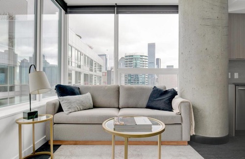 Belltown Apartamento | Belltown 1BR w Gym Pet Area nr Metro SEA-288
