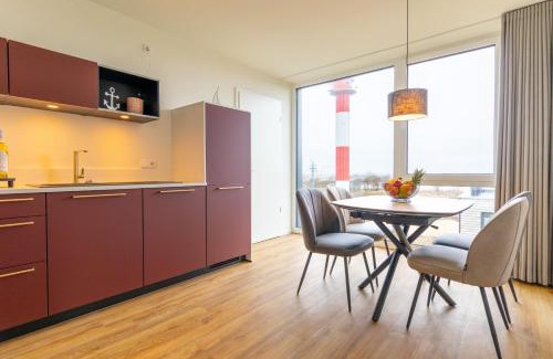 Marienleuchte Apartamento | BeltBlick 18 – Ostseeleuchten - Moderne Ferienwohnung mit Dachterrasse direkt an der Ostsee!