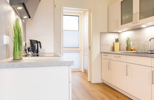 Marienleuchte Apartamento | BeltBlick 19 - Garden. Sauna. Family friendly.
