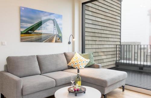 Marienleuchte Apartamento | BeltBlick 30 – Moderne Ferienwohnung mit Dachterrasse direkt an der Ostsee!