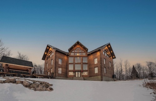 Wentworth-Nord Chalet De Esquí | Belvédère du MontFort Luxury chalet in the heart of nature with Spa
