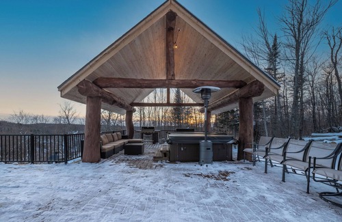 Wentworth-Nord Chalet De Esquí | Belvédère du MontFort Luxury chalet in the heart of nature with Spa