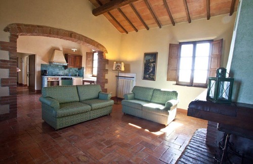 Ponte di Gabbiano Otro | Belvedere: amplio apartamento con piscina en la campiña toscana cerca de Siena