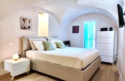Perinaldo Apartamento | Belvedere Relax 1Bdr, 1 Sofa Bed Apt 4 pp, Sea View, Wi-Fi e AC