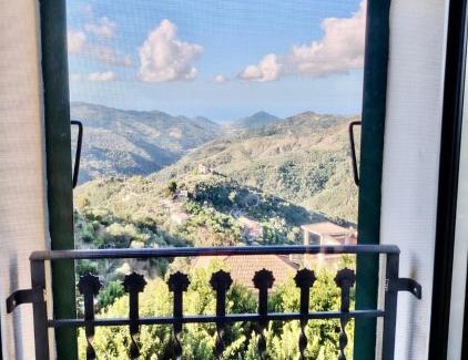 Perinaldo Apartamento | Belvedere & Relax, 1Bdr Apt, 1 Sofa Bed, 3 pp, Sea View, Wi-Fi e AC
