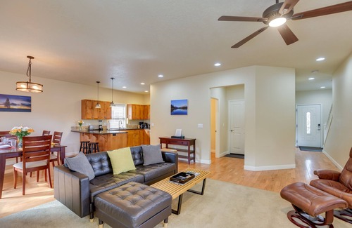 Old Farm District Casa | Bend Getaway w/ Private Hot Tub, Patio & Grill!