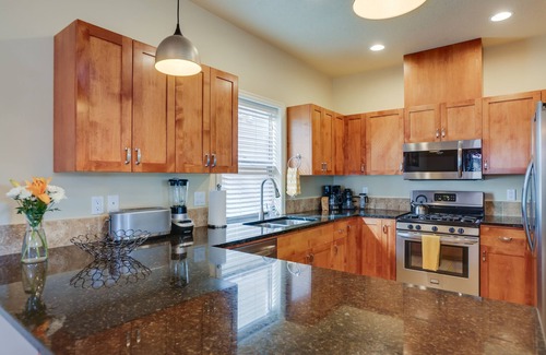 Old Farm District Casa | Bend Getaway w/ Private Hot Tub, Patio & Grill!