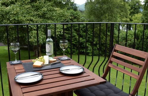 Arden Cabaña | Castillo de Benoch Lomond - capacidad para 4 personas en 2 habitaciones