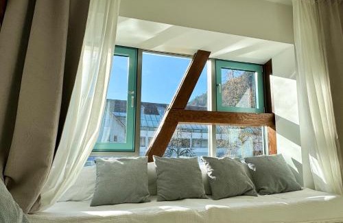 Immenstadt im Allgaeu Apartamento | Bergblick-Lounge zentral in Immenstadt