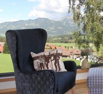 Bolsterlang Apartamento | Bergzauber Alpin Suites - Skipiste - Private Sauna