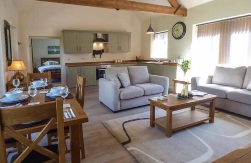 Market Drayton Cabaña | Granero de Berringtons, HINSTOCK