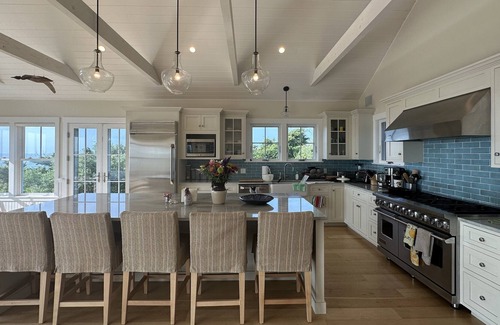 Chilmark Casa | Best Water Views in Chilmark! Private beach, 6 bedrooms, large family home