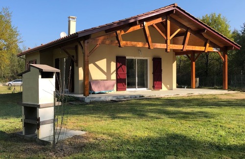 Sainte-Eulalie-en-Born Casa | Entre lago, océano y bosque.