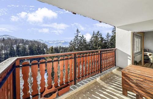 Lens Apartamento | Between slopes and golf facing the Alps