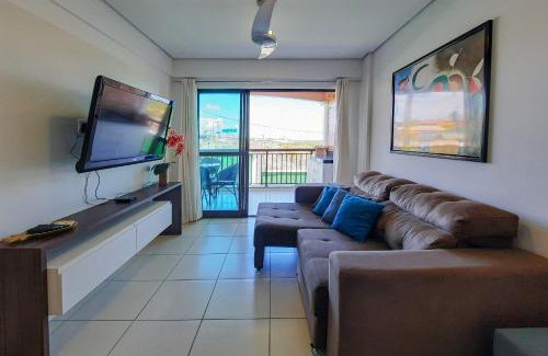 Porto das Dunas Apartamento | Beverly Hills 2 Suítes Apto Completo 500m Praia