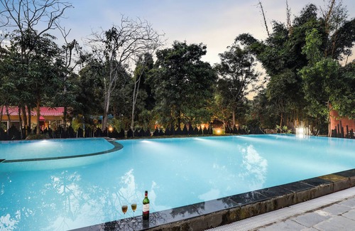 Mocha Villa | Bhil's Kabeela PVT POOL VILLA 2 room luxurious PVT POOL in the heart of Jungle