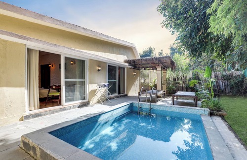 Mocha Villa | Bhil's Kabeela PVT POOL VILLA 2 room luxurious PVT POOL in the heart of Jungle