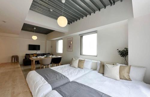Hiroshima City Centre Apartamento | bHOTEL Arts Dobashi - Studio Apt for 6 Ppl Near Peace Park