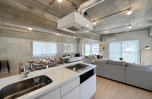 Hiroshima City Centre Apartamento | bHOTEL M's lea - Modern Spacious Apartment Beside Peace Park 10 ppl