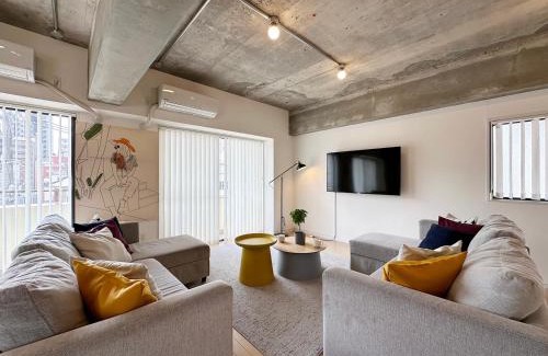 Hiroshima City Centre Apartamento | bHOTEL M's lea - Modern Spacious Apartment Beside Peace Park 10 ppl