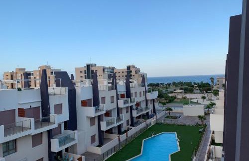 Torre de la Horadada Apartamento | Bianca Beach 302 - ático 3 dormitorios con vistas al mar
