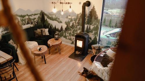 Myczkowce Apartamento | Bieszczadzkie BOHO stodoły z jacuzzi i sauna na wyłączność