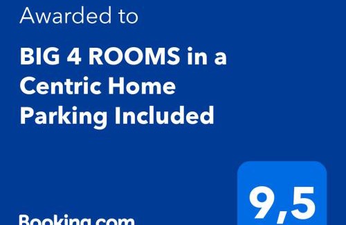 Egia Casa | BIG 4 ROOMS in a Centric Home Parking Included
