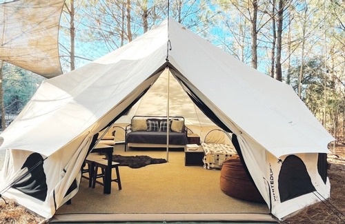 Conway Alquiler De RV | 🐻 Big Bear Glamping | Spacious Forest Retreat 🌲🔥 Sleeps 8